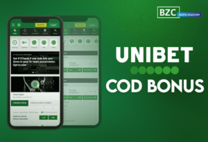 cod bonus unibet