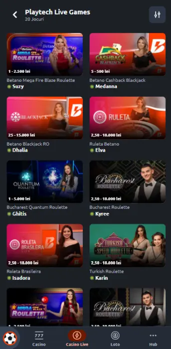 jocuri playtech live jocuri playtech casino live