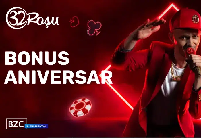 bonus aniversar 32roșu