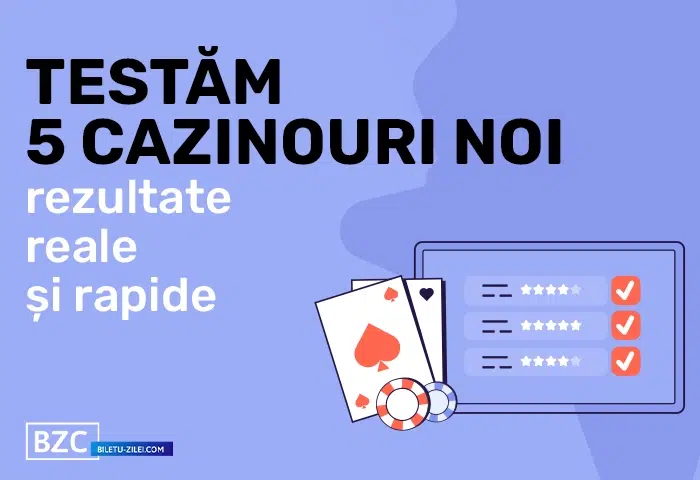 testăm 5 cazinouri noi din românia – rezultate reale și rapide