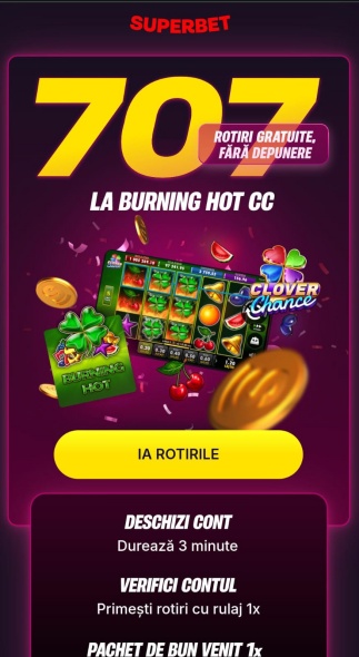 superbet bonus fara depunere casino 1125